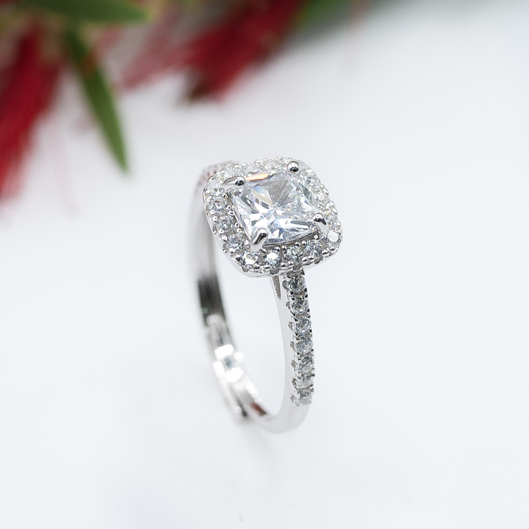 Are Infinitely Bound in the Rare Carat Halo Ring Collection?