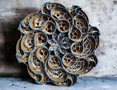 Imaginations to Art: The Enchantment of Laser-Cut Works